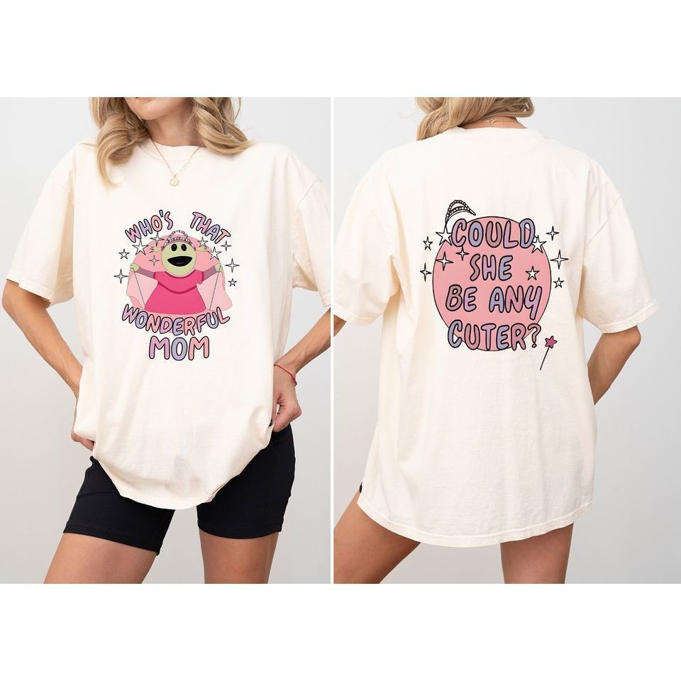 Whos That Wonderful Mom Mona Nanalan Shirts 2 Sided Shirt